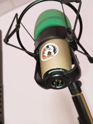 Micrófono Behringer C1 con soporte de araña