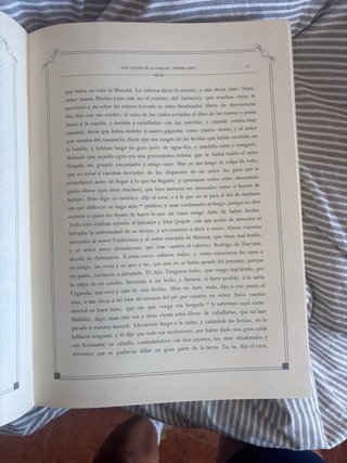 Libro Don Quijote edición numerada ejemplar 348.