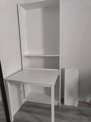 Estantería escritorio BILLY Ikea Blanca