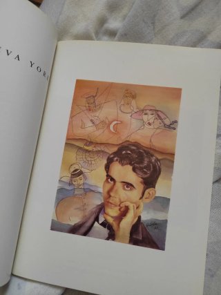 Catálogo exp. Tema García Lorca. Acuarela
