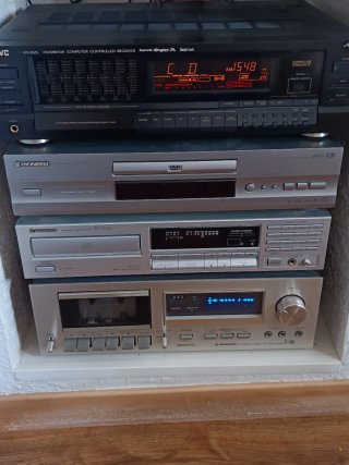 Receptor JVC RX-555L FM/MW/LW