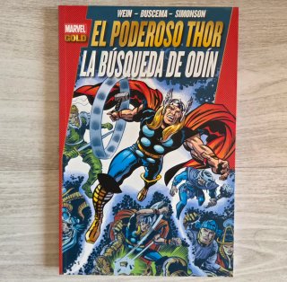 Cómics Marvel Gold Thor Búsqueda de Odín