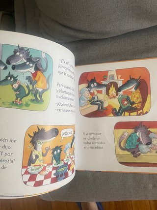 Cuento los lobos que vinieron a cenar