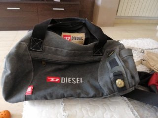 Borsa Diesel grigia