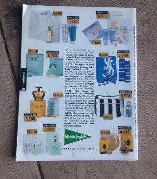 Catálogo El Corte Inglés 8 Días de Oro. 1998. Pts.