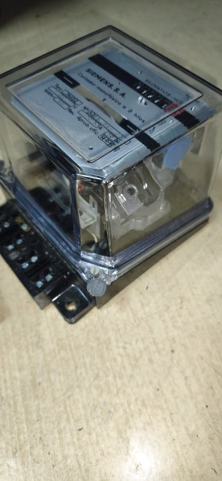 Contador Eléctrico Siemens Monofásico Vintage