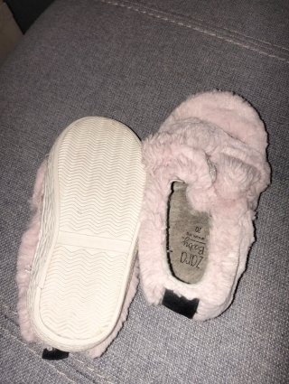 Zapatillas Zara Baby Talla 20 Peluche Unicornio