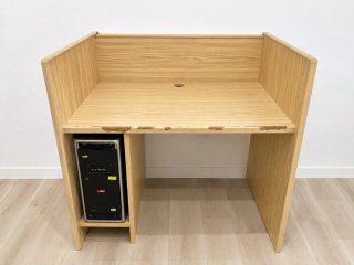 Mesa de estudio de madera 8 uds.