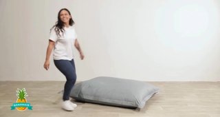 Puff Gigante Exterior Bananair Gris