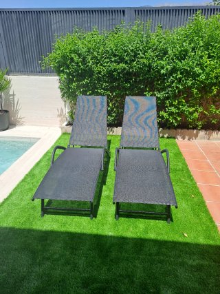 2 Tumbonas piscina NORDSTRAND, de JYSK