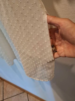 Miniabito Zara pois panna fiori colorati XS