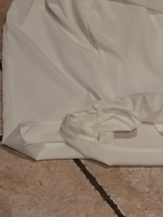 Miniabito Zara pois panna fiori colorati XS