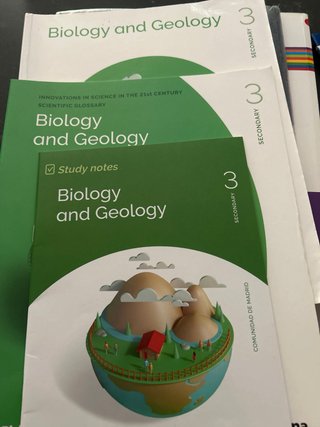 libros inglés, lengua, música, biology & history