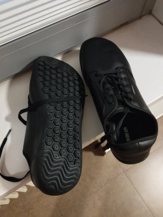 Zapatos Barefoot Hobibear anchos negros