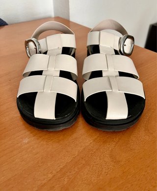 Sandalias cangrejeras blancas UNISEX
