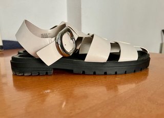 Sandalias cangrejeras blancas UNISEX