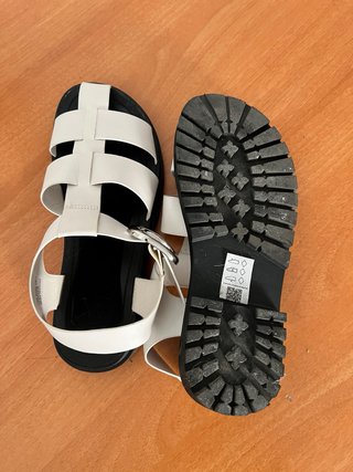 Sandalias cangrejeras blancas UNISEX