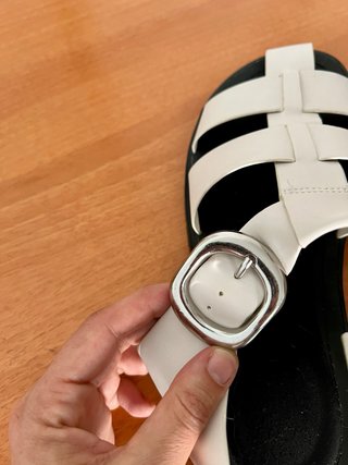 Sandalias cangrejeras blancas UNISEX