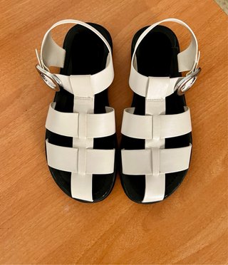 Sandalias cangrejeras blancas UNISEX