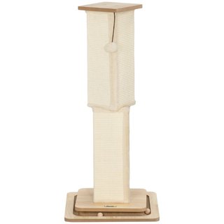 3-in-1-Kratzbaum mit Spielschiene, Spielball, Sisa