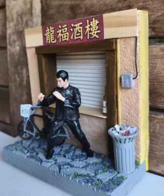 Diorama Street Arts Bruce Lee Artigianale