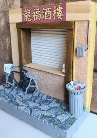 Diorama Street Arts Bruce Lee Artigianale
