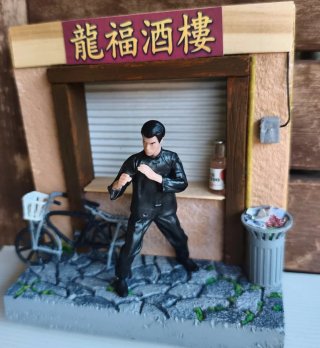 Diorama Street Arts Bruce Lee Artigianale