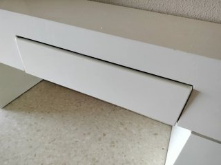 Muebles de salón blancos