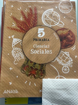 Libros de Texto 5° de Primaria Anaya GSD