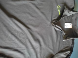 Sudadera Nike Dri-Fit Niño XL Gris