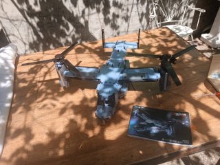 Maqueta Avión Militar Bloques Construcción
