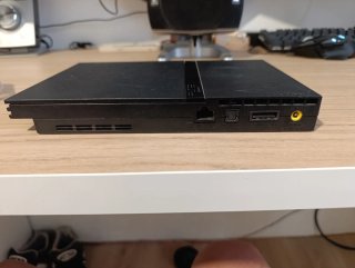 Ps2 Slim Nera + Controller + Gioco