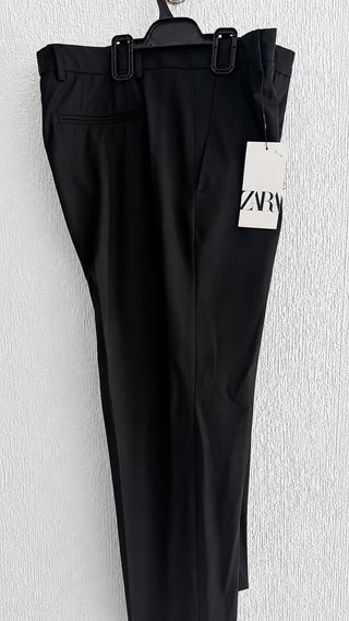 Traje Zara Negro Americana Talla 50 Pantalón 42