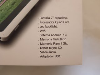 Tablet Logoss 7 pollici con programmi