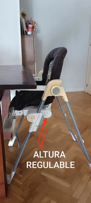 Trona Inglesina Gusto Plegable Regulable