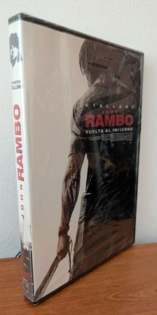RAMBO vuelta al infierno dvd Nueva