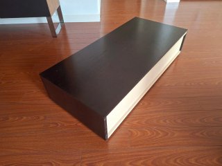 Mueble TV Madera Maciza color wengué