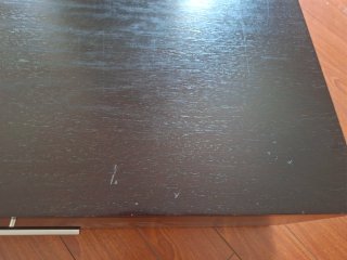Mueble TV Madera Maciza color wengué