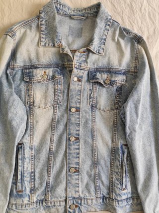 Chaqueta Vaquera Azul Claro Unisex