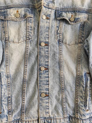 Chaqueta Vaquera Azul Claro Unisex
