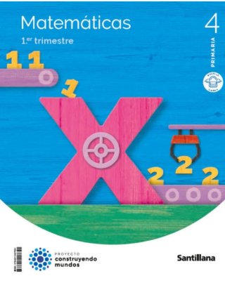 Matemáticas 4 primaria Santillana 2 y 3 trimestre