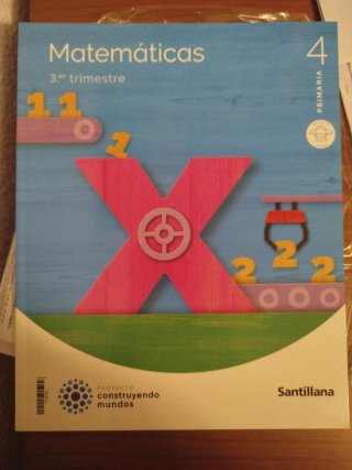 Matemáticas cuarto primaria Santillana 3 trimestre