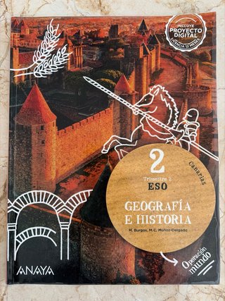 Libros escolares GEOGRAFIA E HISTORIA