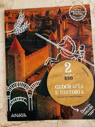 Libros escolares GEOGRAFIA E HISTORIA