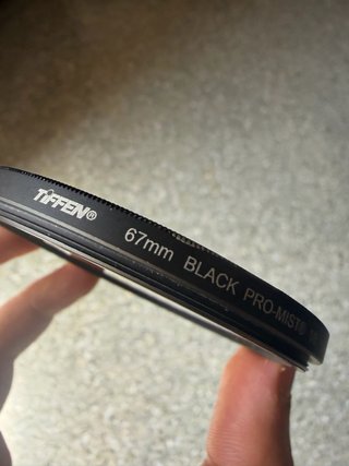 Filtro Tiffen Black Pro-Mist 67mm 1/8