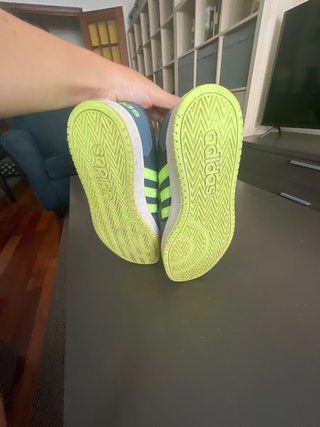 Zapatillas Adidas Talla 39 1/3 Azul/Verde