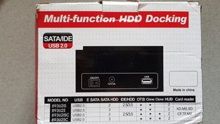 Clonador de discos duros HDD Docking Station
