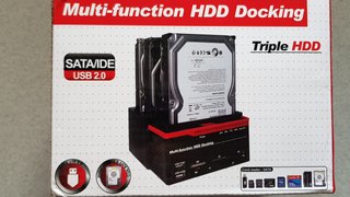 Clonador de discos duros HDD Docking Station