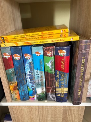 Pack libros GERONIMO STILTON