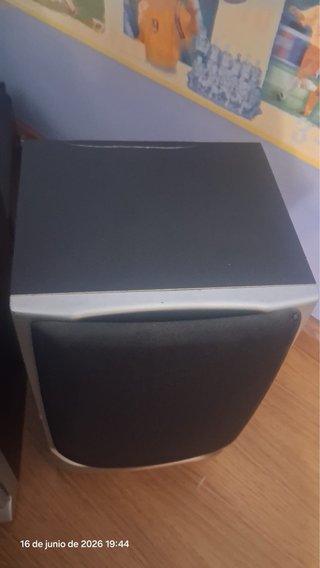 Minicadena Daewoo CD/Radio/Cassette Plata
